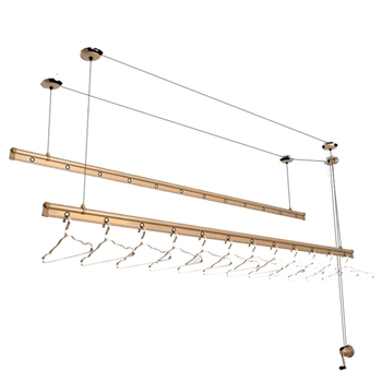7260B金色2杆2.8米+12铝衣架